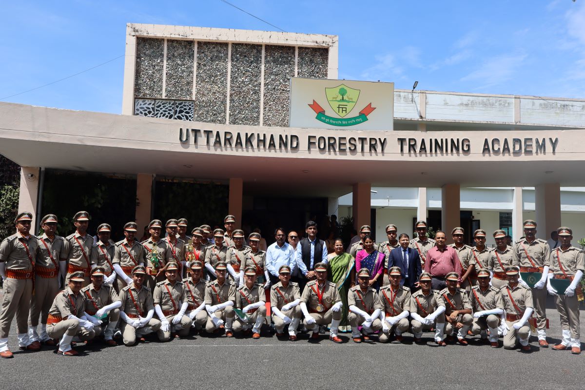 Convocation and Passing Out Parade of  Forest Range Officers 2024-2025 at UFTA, Haldwani